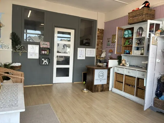 Inside the House4paws salon reception in Watford